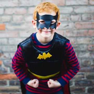 Vendbart superman/batman-kostume fra Great Pretenders