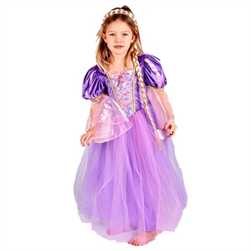 Prinsessekjole, Rapunzel 6-8 år